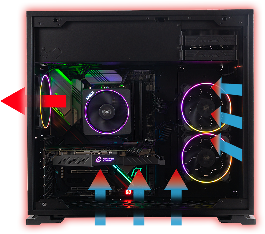 IN WIN×Phantom GamingコラボPCケース発売記念・マウスパッド